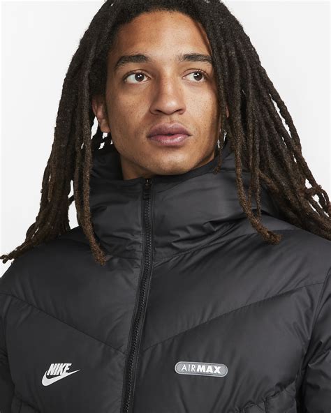 nike air rote jacke|Nike windrunner puffer jacket.